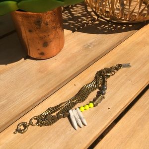 BIKO multi-strand chain bracelet